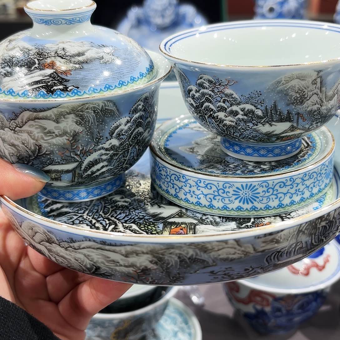 瓷片景德镇瓷器艺术