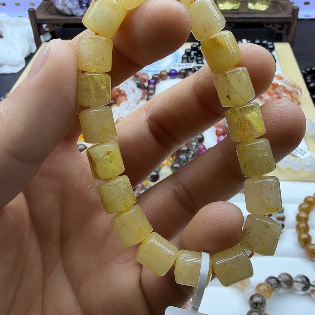 水晶手链未镶嵌天然