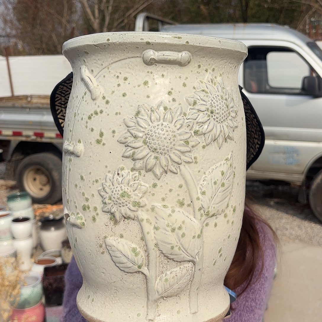 旗袍太阳花一个20*31