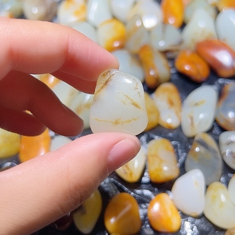 和田玉（糖玉）未镶嵌颈饰7.7克