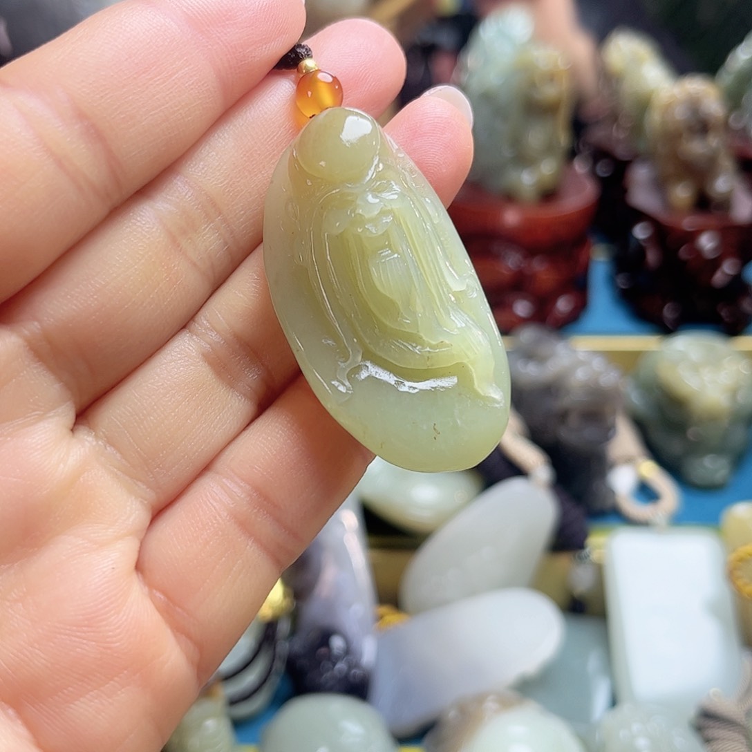 和田玉挂件未镶嵌