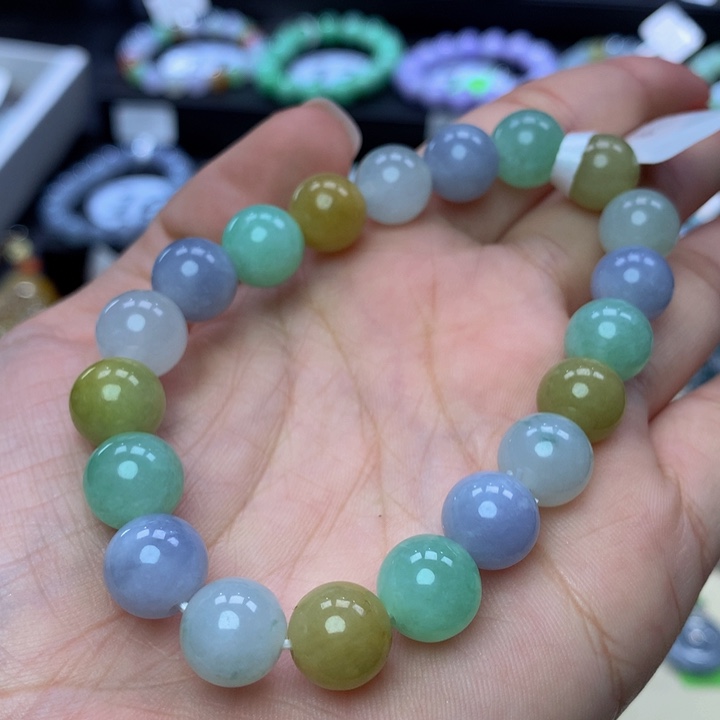 翡翠手链未镶嵌翡翠