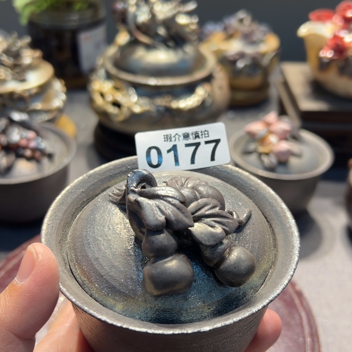 柴烧茶器，纯手工制作