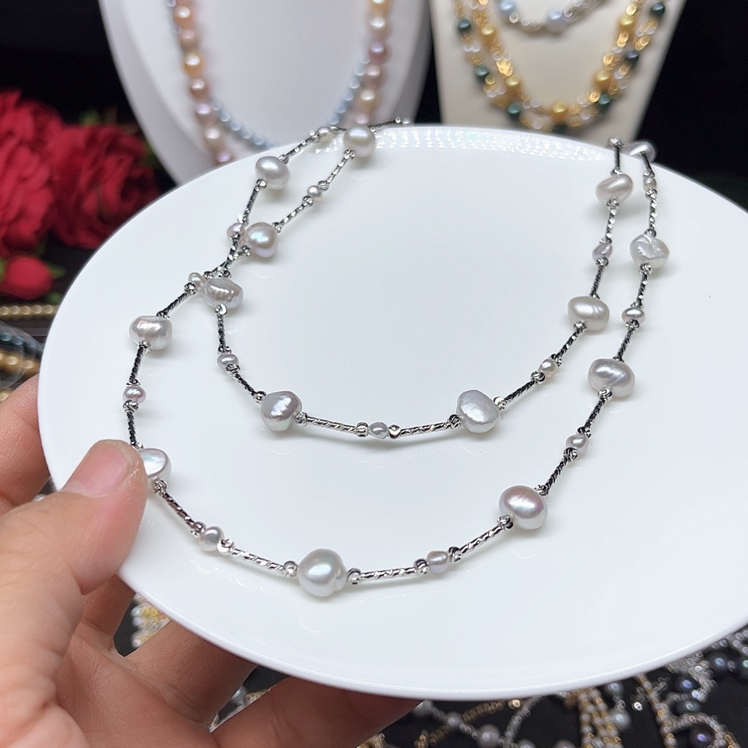 淡水珍珠颈饰未镶嵌