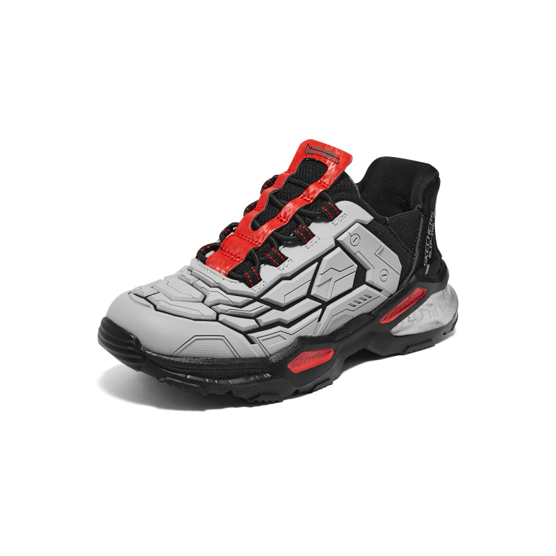 SKECHERS/斯凯奇闪穿一脚蹬复古休闲鞋机能风男减震夏季休闲鞋