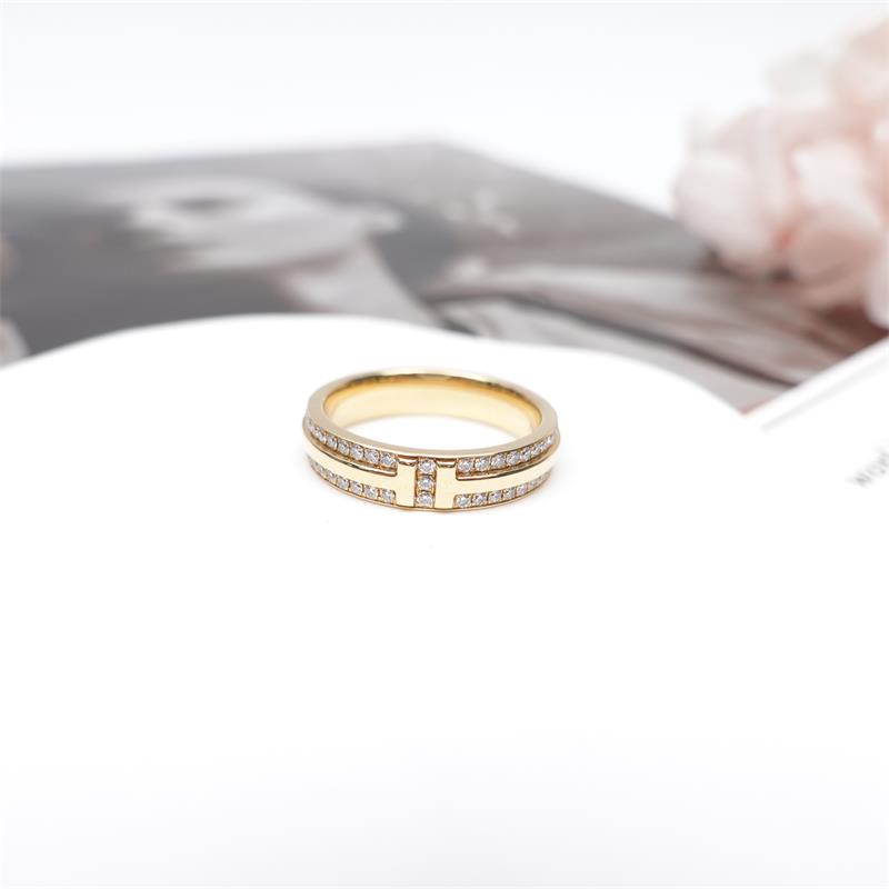 99新 Tiffany & Co./蒂芙尼 黄金/戒指/T_ZY0000280091