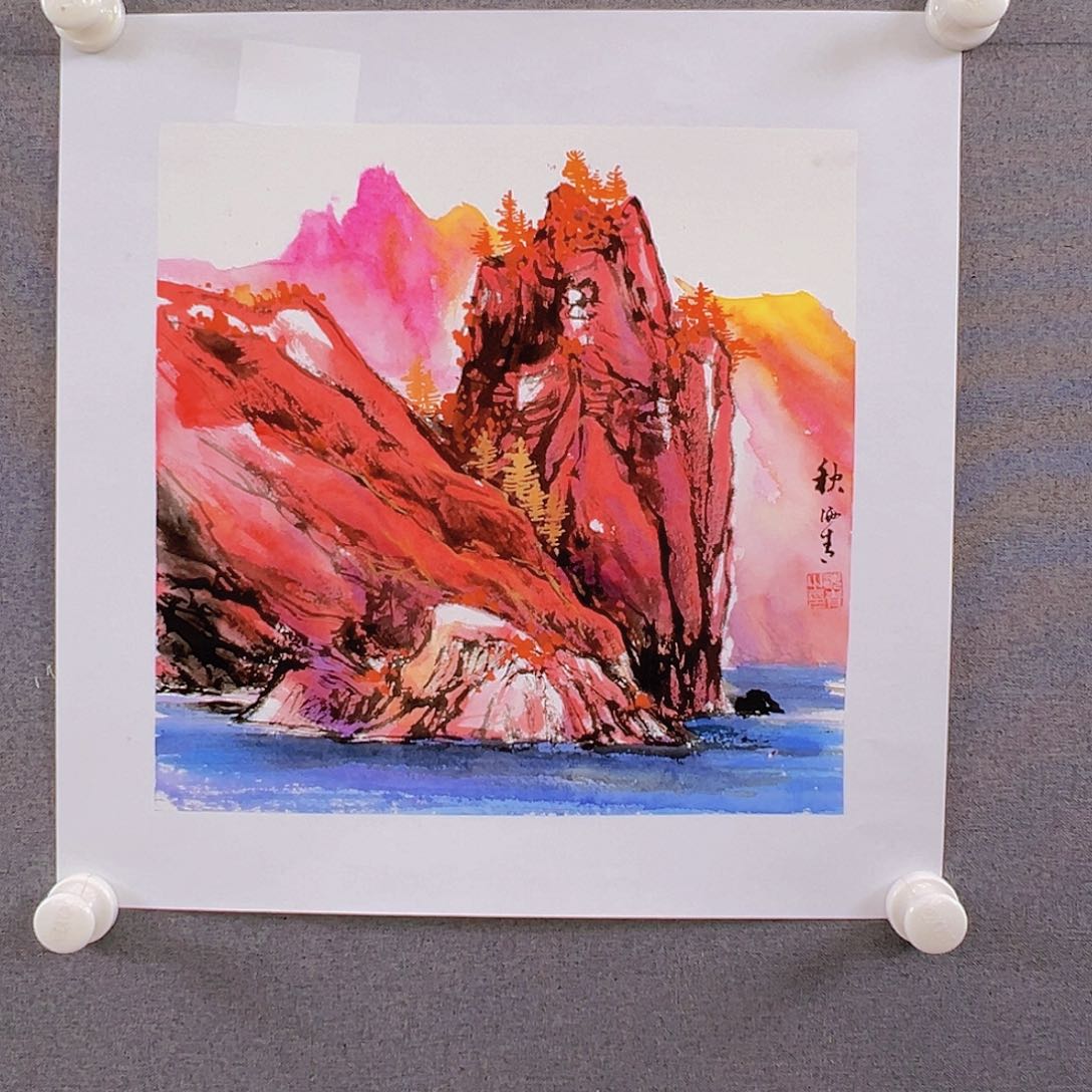 国画当代艺术，展览作品