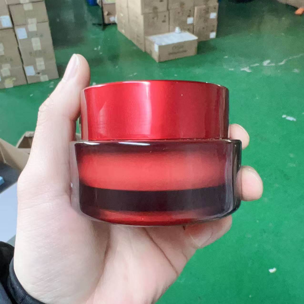 弹嫩焕彩紧致素颜霜50g