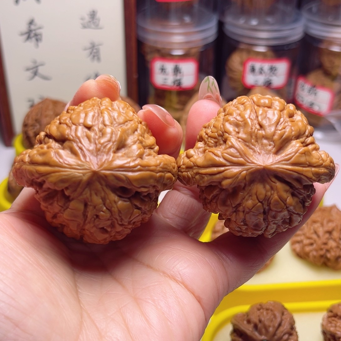 文玩核桃吊坠画*三53尺大龙鼎