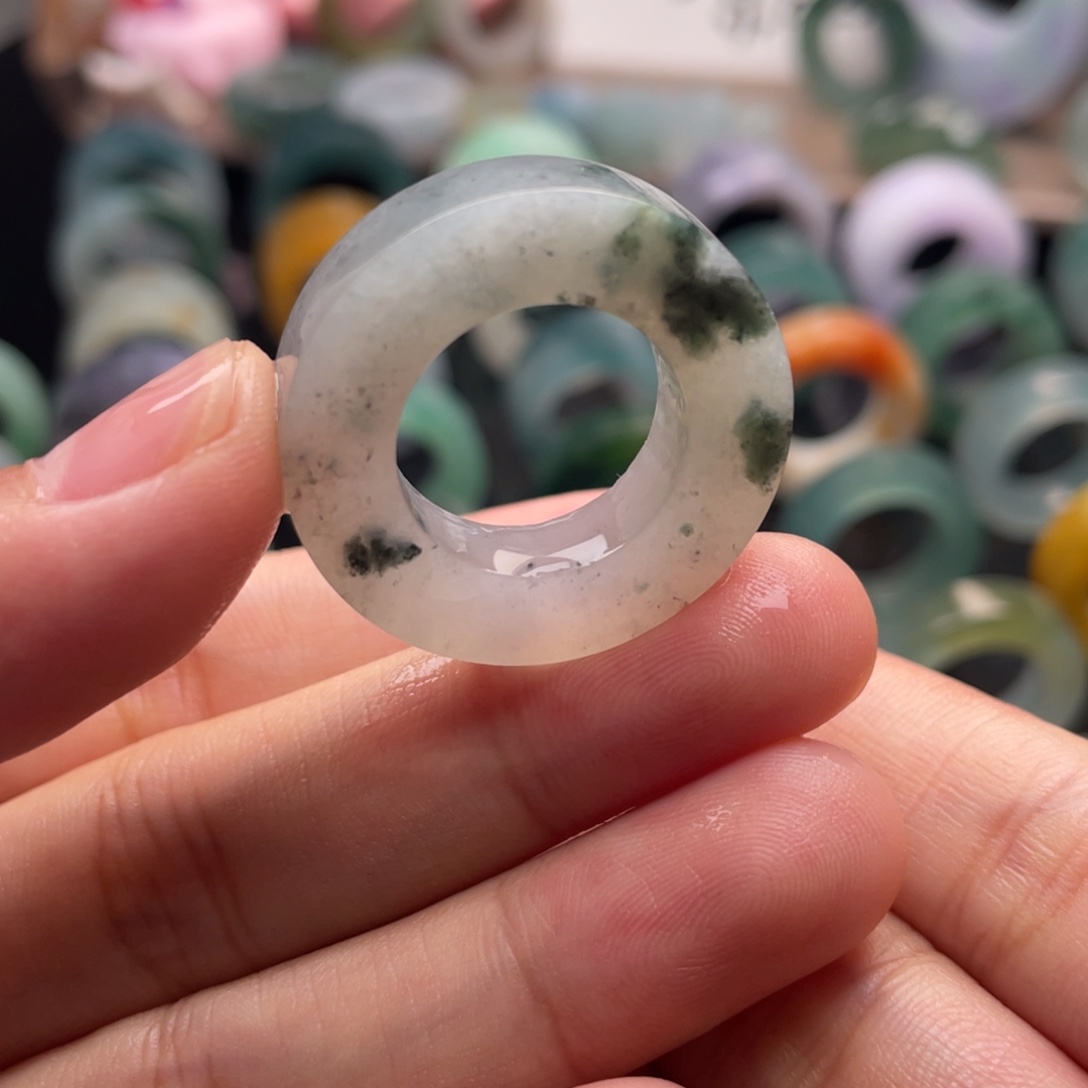 定制翡翠未镶嵌  圣诞节