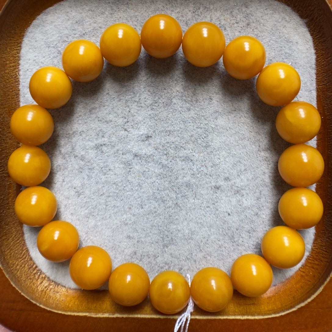 蜜蜡手串未镶嵌蜜蜡
