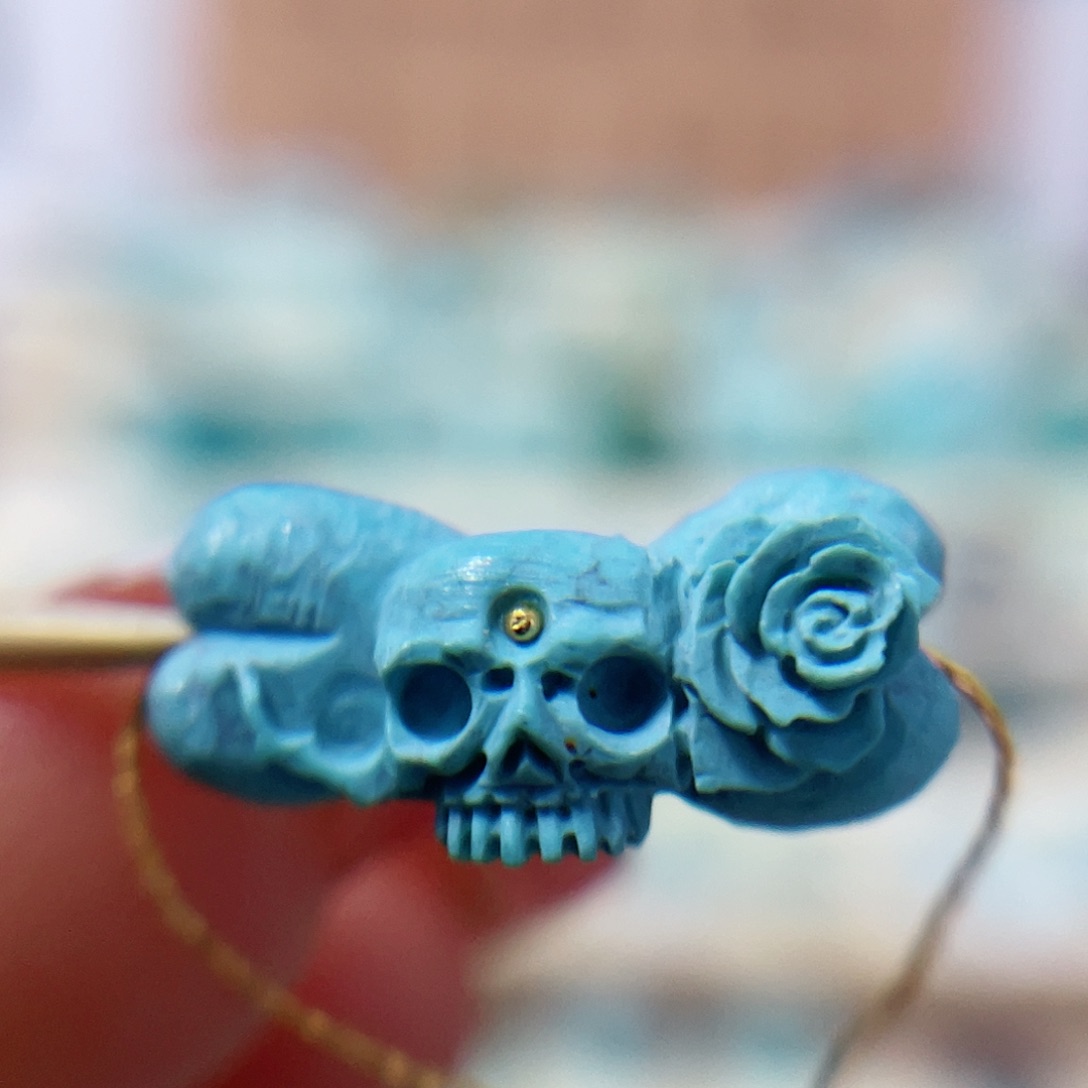 绿松石珠宝奇石未镶嵌