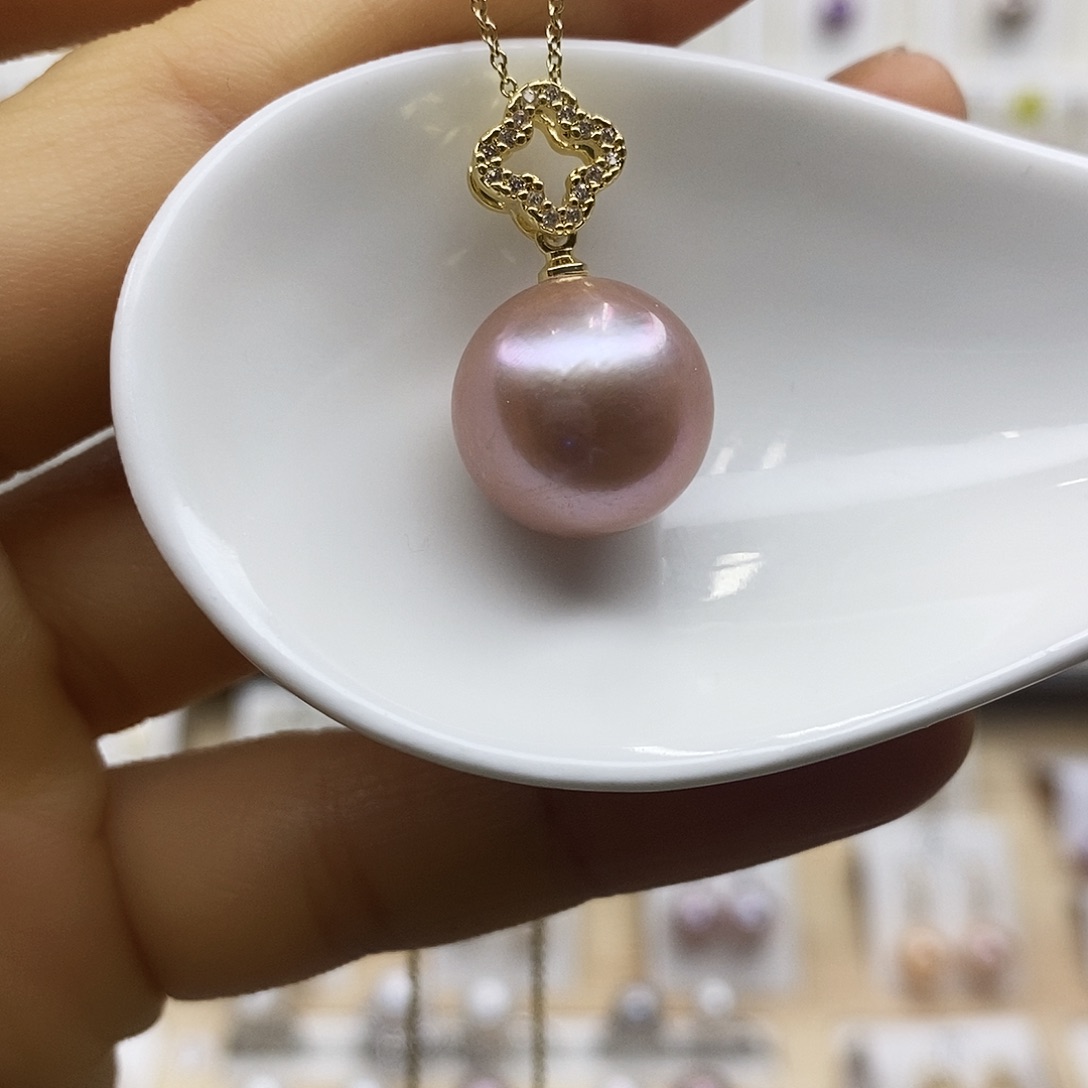 淡水珍珠颈饰合金