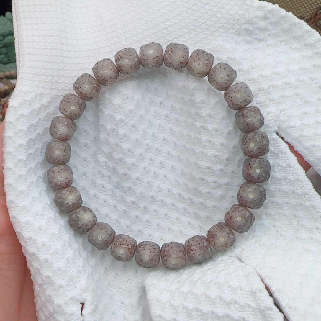 手串星月菩提冰糖月朗星稀精工龙鳞9*8