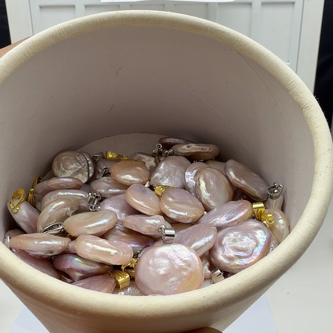 颈饰淡水珍珠合金