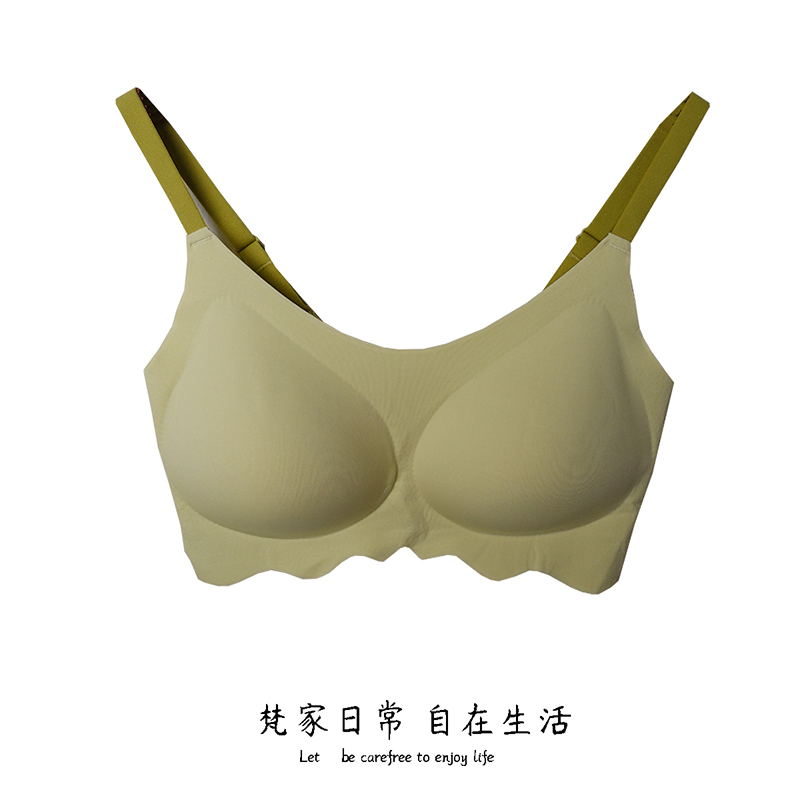 云朵之一 2025年夏季新款吊带式无尺码贴合内衣轻薄透气穿脱方便