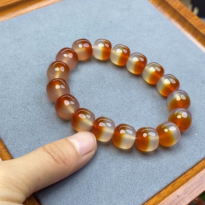 玛瑙/玉髓手链未镶嵌布**噜