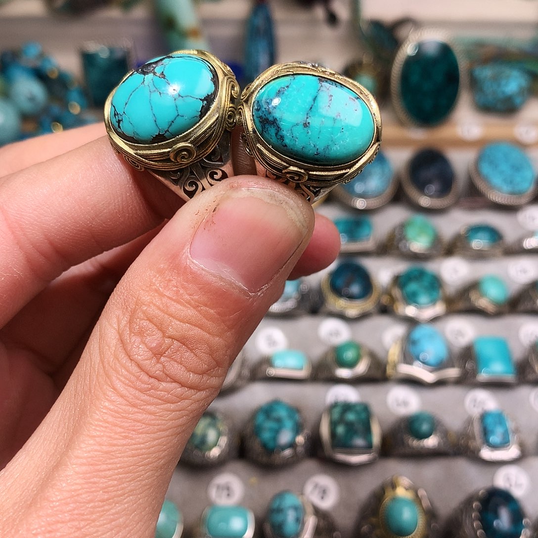 绿松石挂件银S925镶嵌鸿****陈