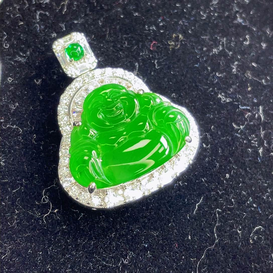 翡翠吊坠(不含链)未镶嵌