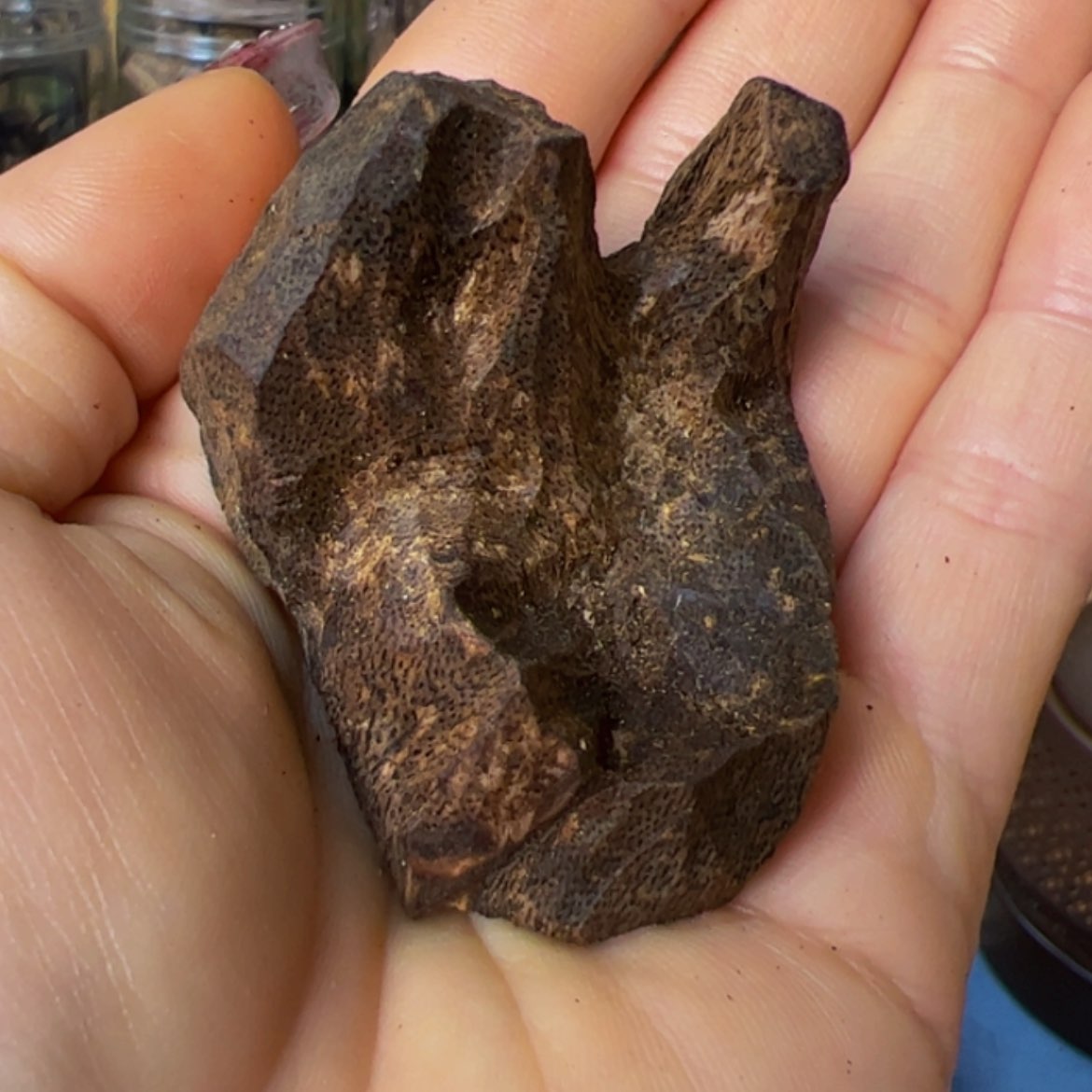 【闪购商品】沉香手把件溏*爸奇楠包头老料15克