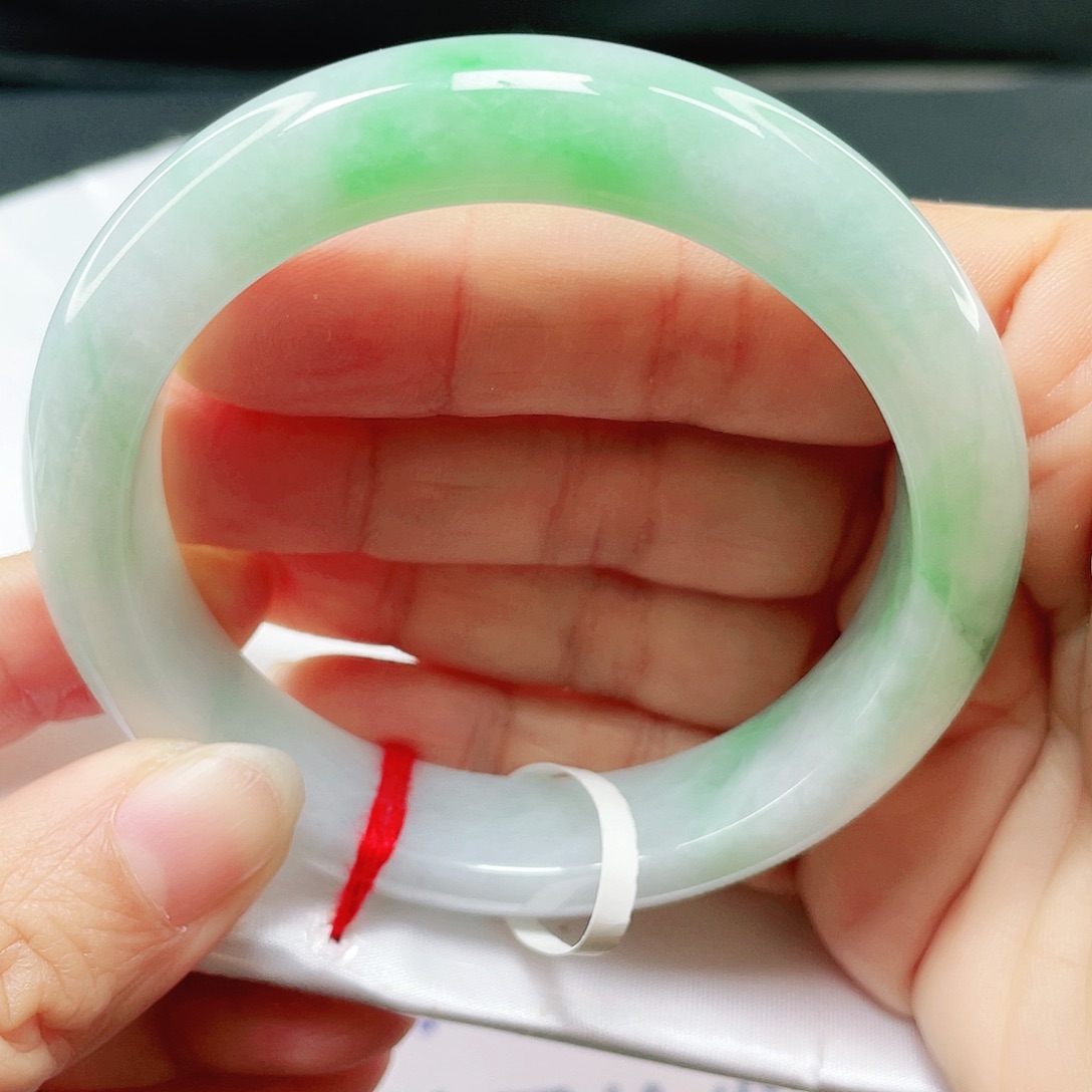 未镶嵌手镯翡翠?****正圈56.2 017