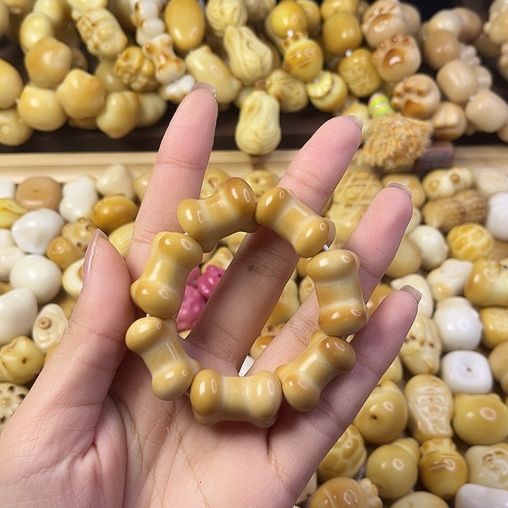 菩提根/象牙果吊坠微瑕2223骨头