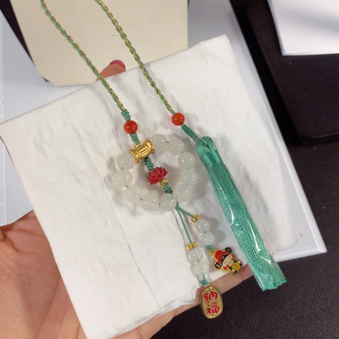 玛瑙/玉髓合金颈饰挂饰