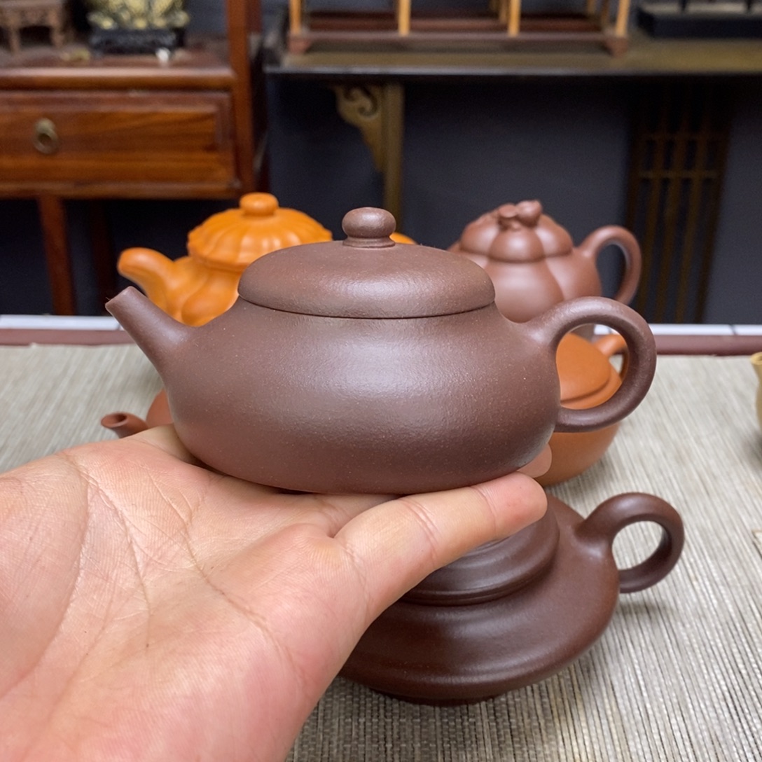 紫泥茶壶容量160毫升
