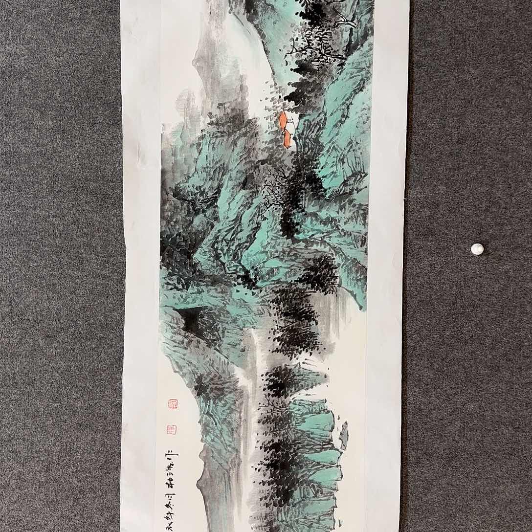 国画杜浩老师手绘作品