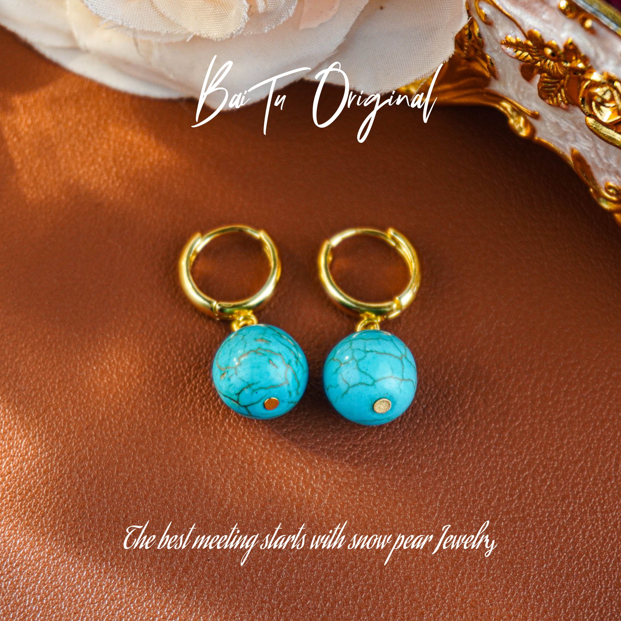 铜合金耳饰 【INS · GG】松 ♠ 原创轻奢 LE1597 耳饰·耳环