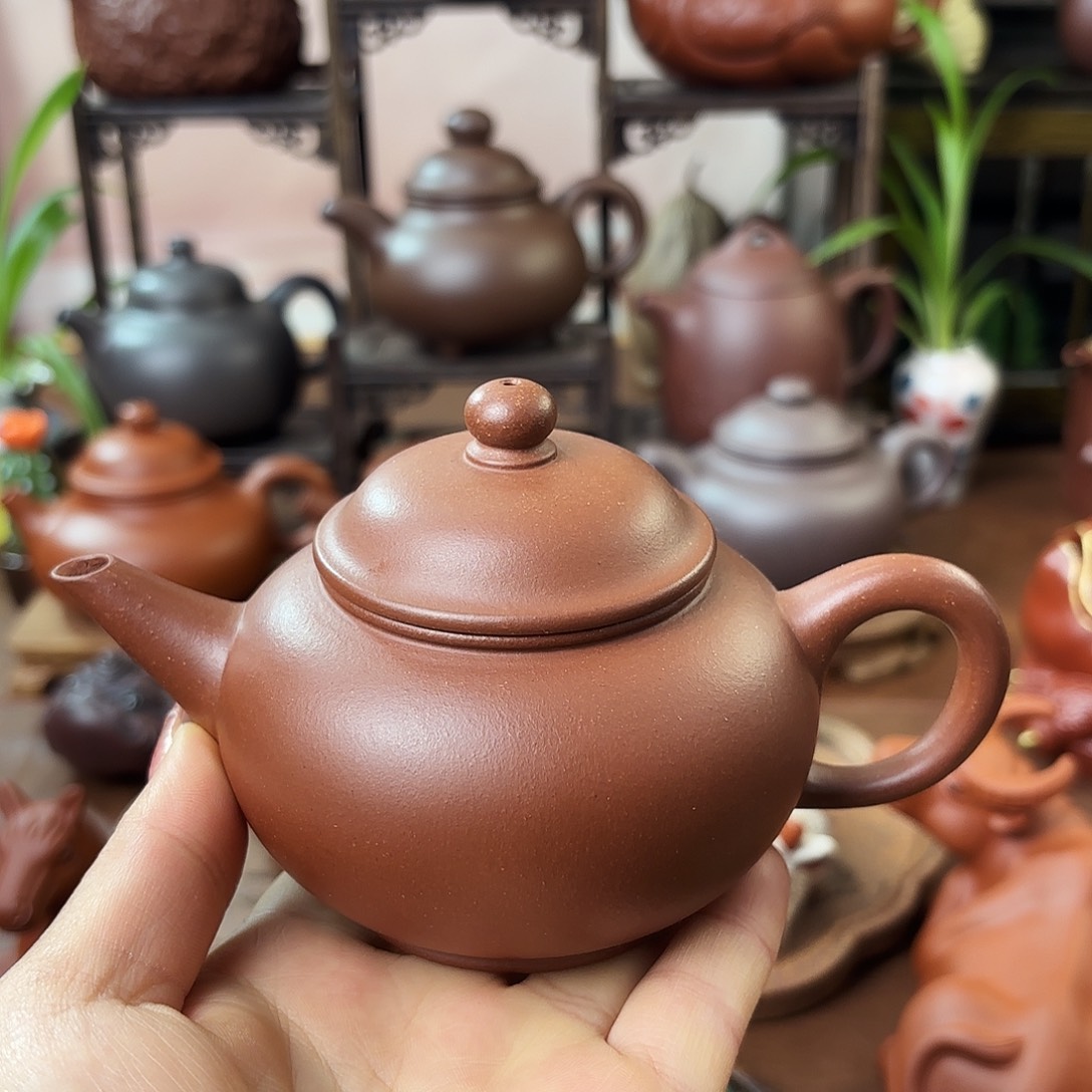 茶壶紫砂水平紫泥200cc
