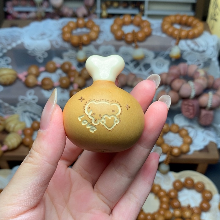 猴头核桃吊坠葫芦配饰吊坠