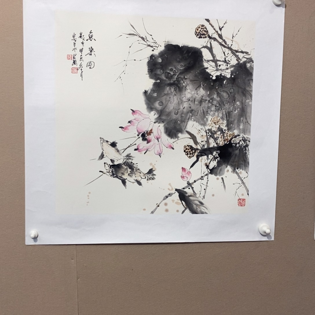 【闪购商品】国画金****室墨鱼精品墨鱼精品