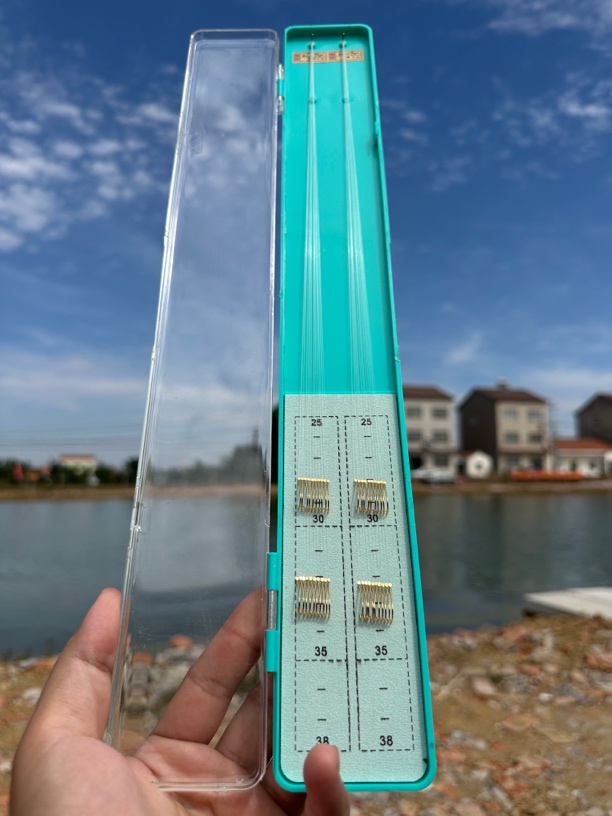 呆呆自用手绑子线无损0.5号0.7号0.9号8号无刺金袖30付装备注线号