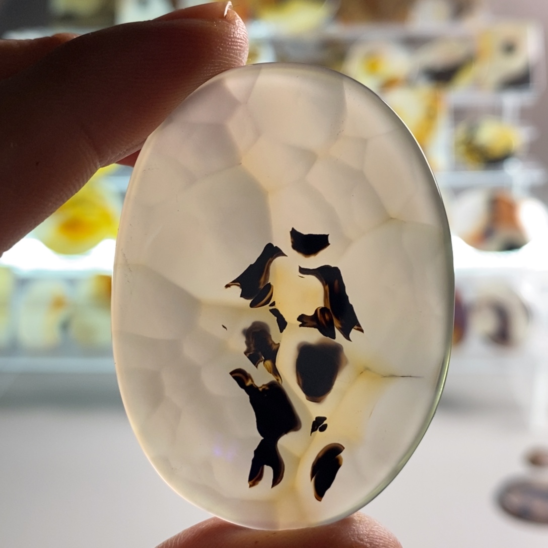 玛瑙/玉髓合金颈饰