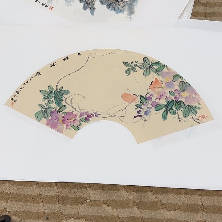 国画花鸟的故事和人物设定