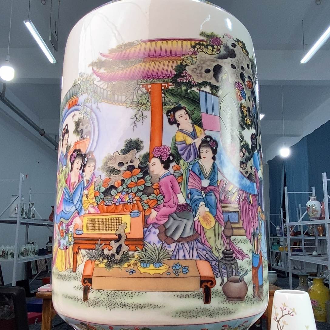 景德镇花瓶陶瓷摆件