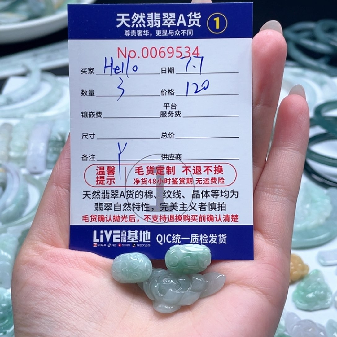 翡翠未镶嵌颈饰H****y