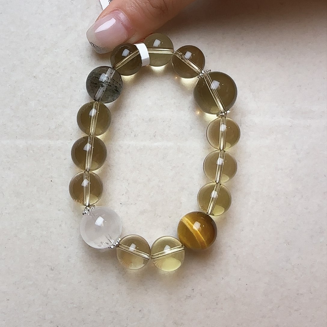 水晶手链未镶嵌张*?大气上档次