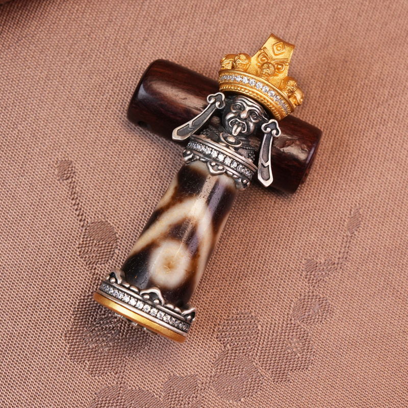 925银银制品 s925银制品 喜三福传承文创 女财神扎基拉姆 吊坠