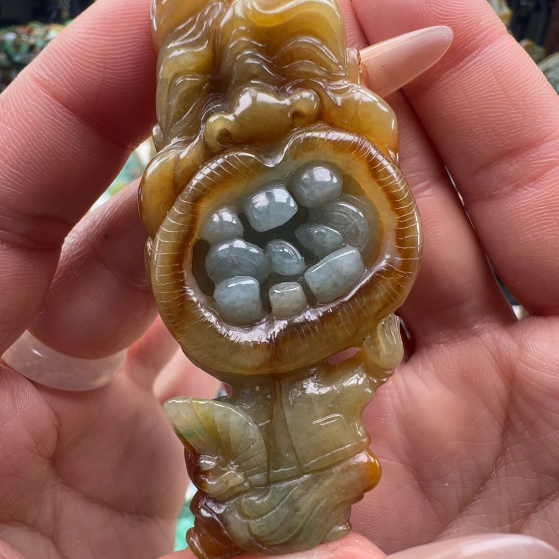 未镶嵌挂件翡翠天然缅甸