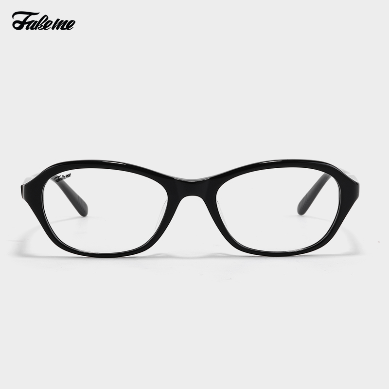 Fakeme2025【自播优惠】质感板材老钱风素颜镜可配近视慵懒 lencia