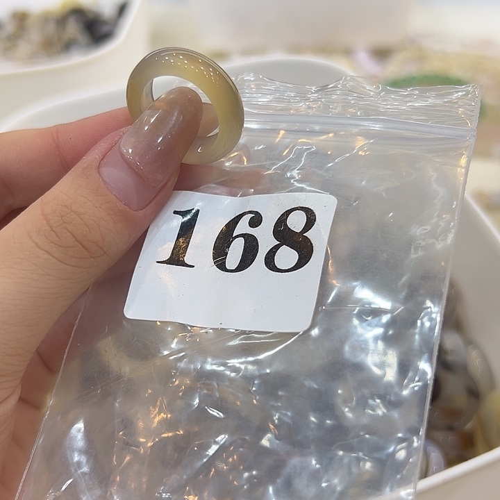合金戒指玛瑙/玉髓168港15
