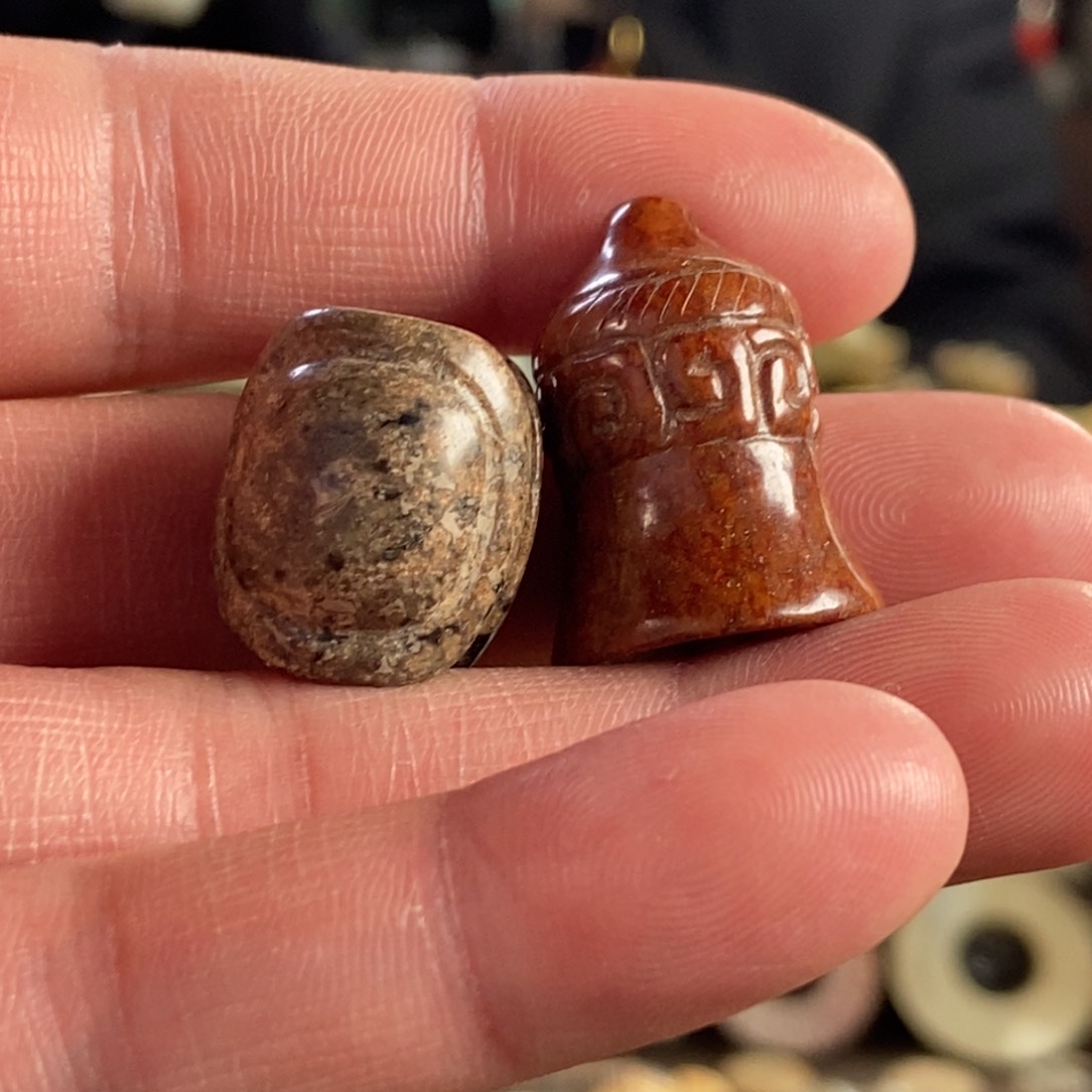 和田玉挂件未镶嵌汤**爸