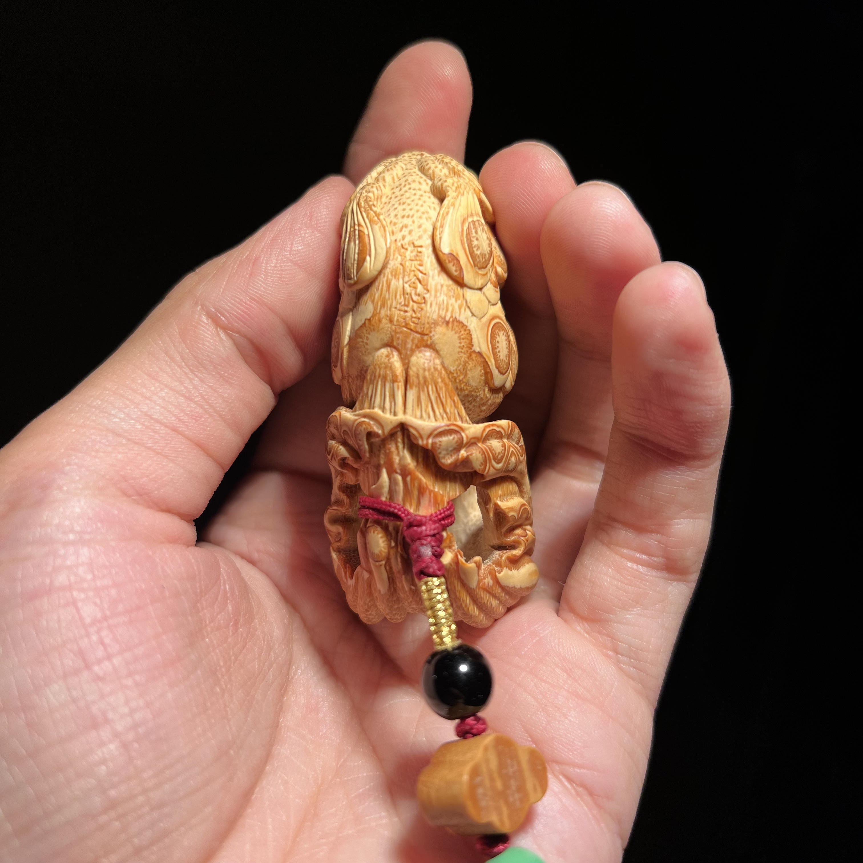 张念超雕刻金玉满堂年年有余尺寸63-33证书齐全基本全新