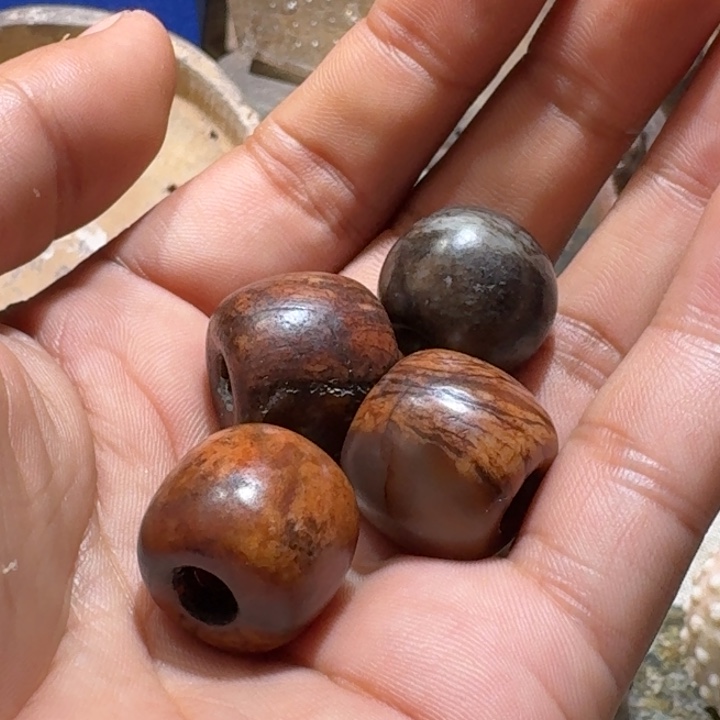 和田玉（糖玉）颈饰未镶嵌春***9