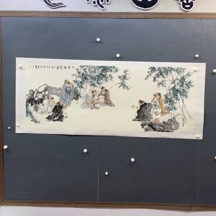 书法作品多次参加