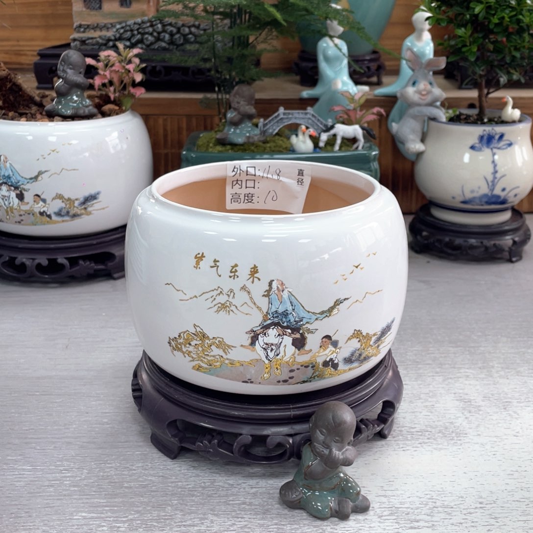 陶瓷紫砂花盆抢购浮力