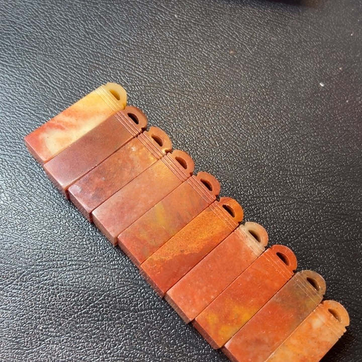 印石浙江红石10个1.5*1.5*5.0