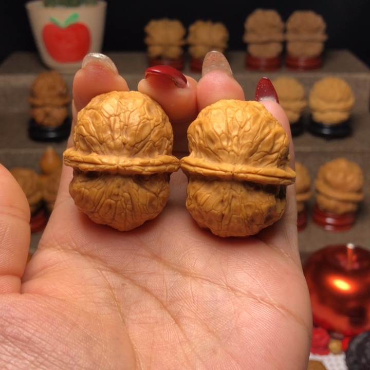 文玩核桃把件8玄武元宝